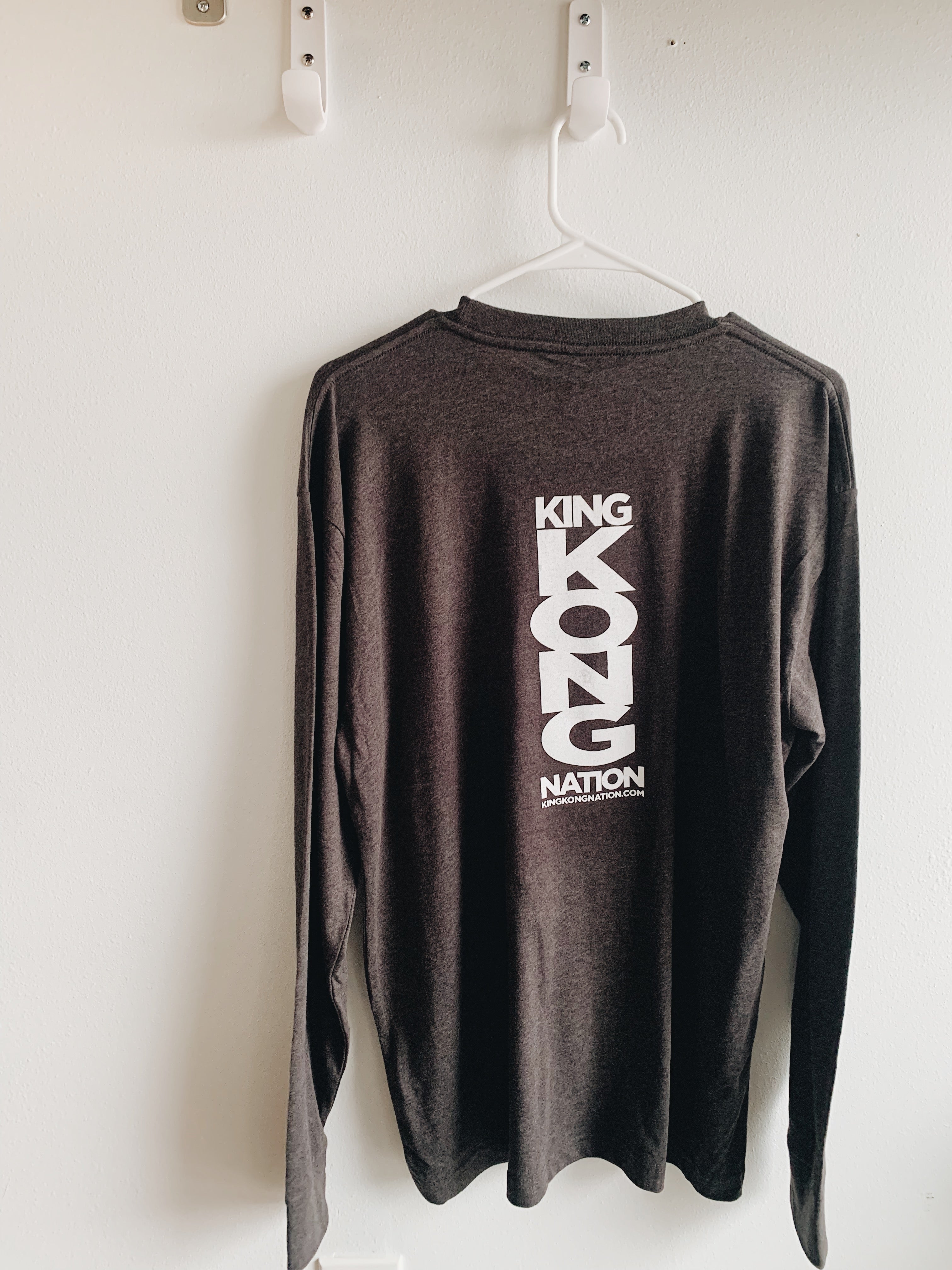 Kong Long Sleeve Shirt - Dark Gray – King Kong Nation